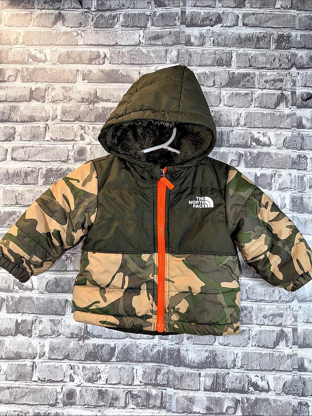 The North Face Infant / Toddler Reversible Mossbud Swirl Hooded Jacket Infant